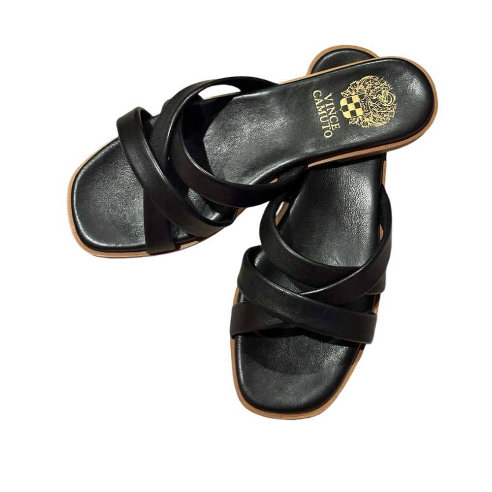 Vince Camuto | Women’s Black Olya Slide Sandals | Size 9 | NIB - Picture 6 of 7
